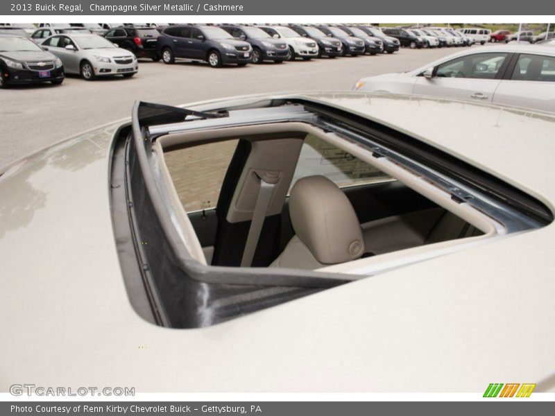 Sunroof of 2013 Regal 