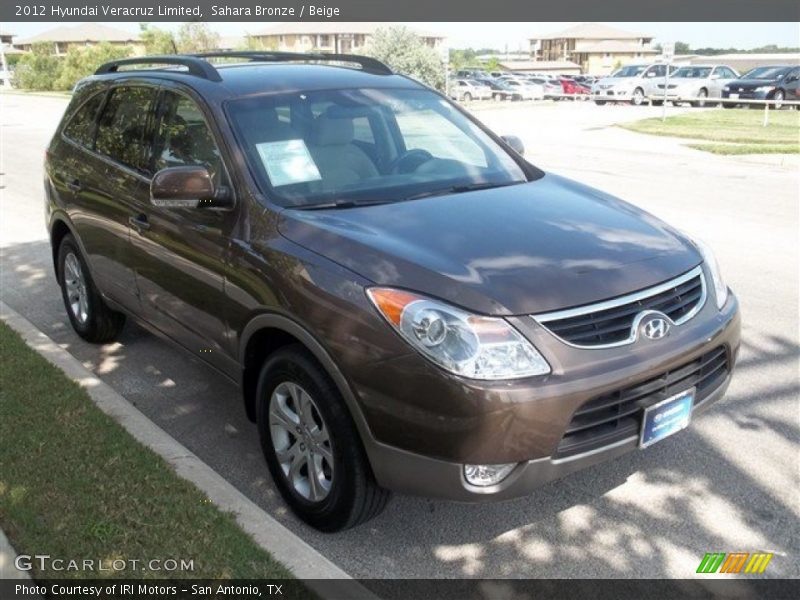 Sahara Bronze / Beige 2012 Hyundai Veracruz Limited