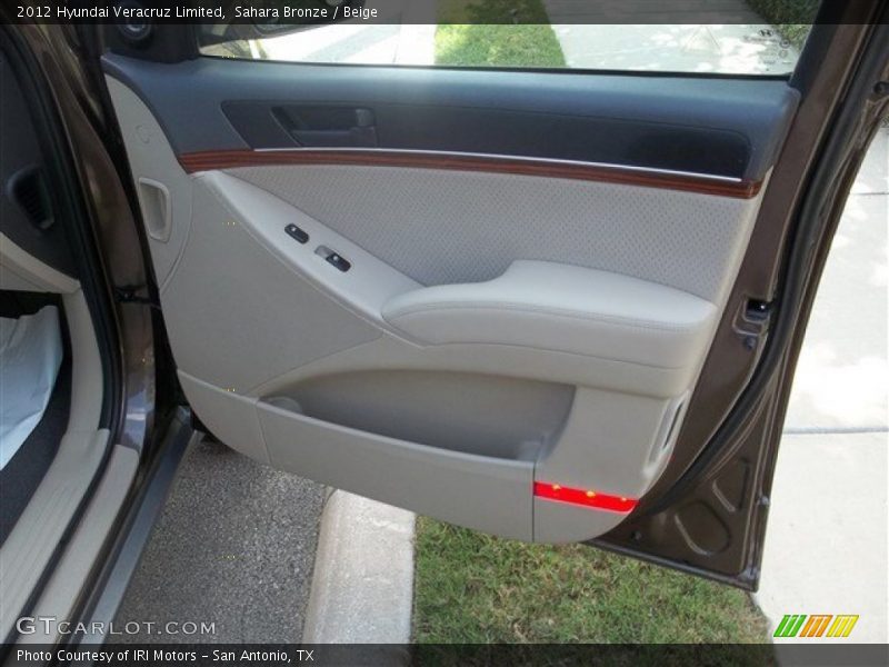 Sahara Bronze / Beige 2012 Hyundai Veracruz Limited