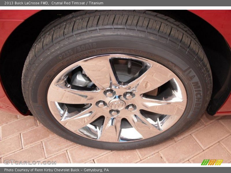 Crystal Red Tintcoat / Titanium 2013 Buick LaCrosse FWD