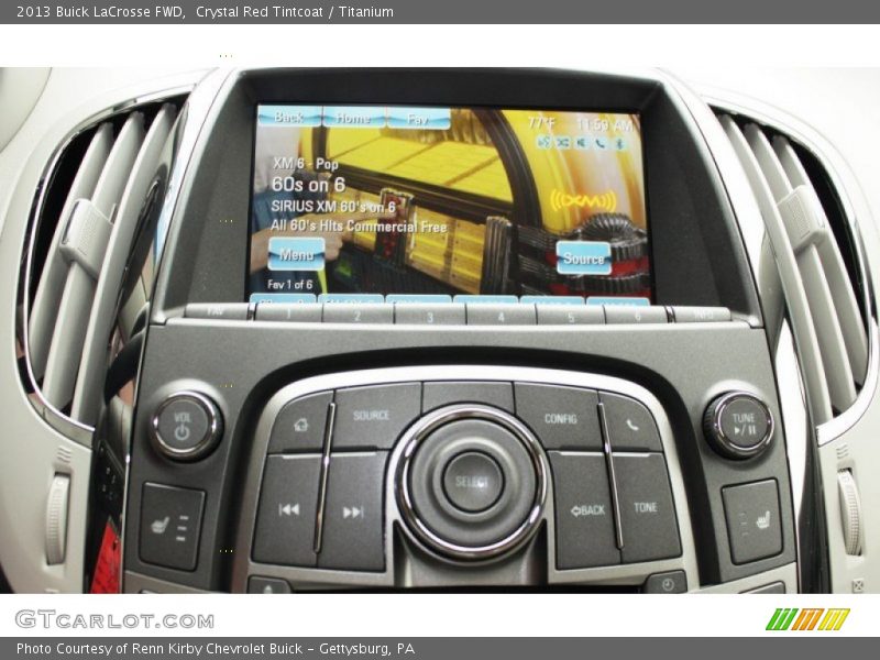 Crystal Red Tintcoat / Titanium 2013 Buick LaCrosse FWD