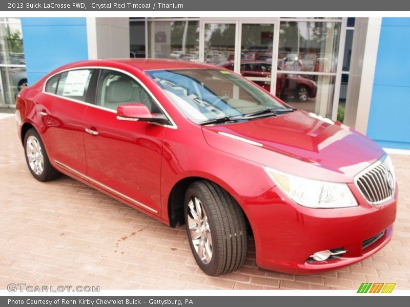 Crystal Red Tintcoat / Titanium 2013 Buick LaCrosse FWD