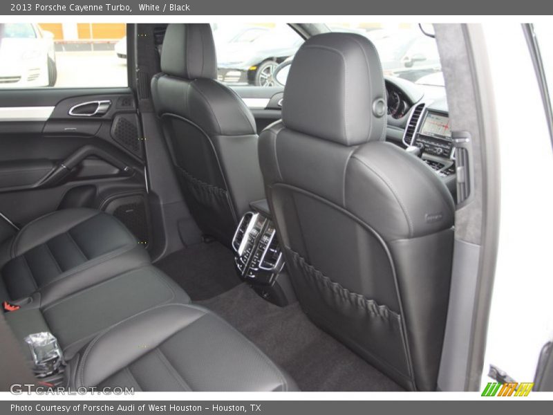 Rear Seat of 2013 Cayenne Turbo
