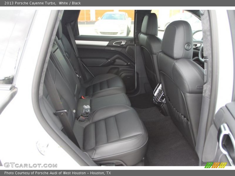 Rear Seat of 2013 Cayenne Turbo