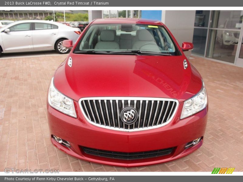 Crystal Red Tintcoat / Titanium 2013 Buick LaCrosse FWD