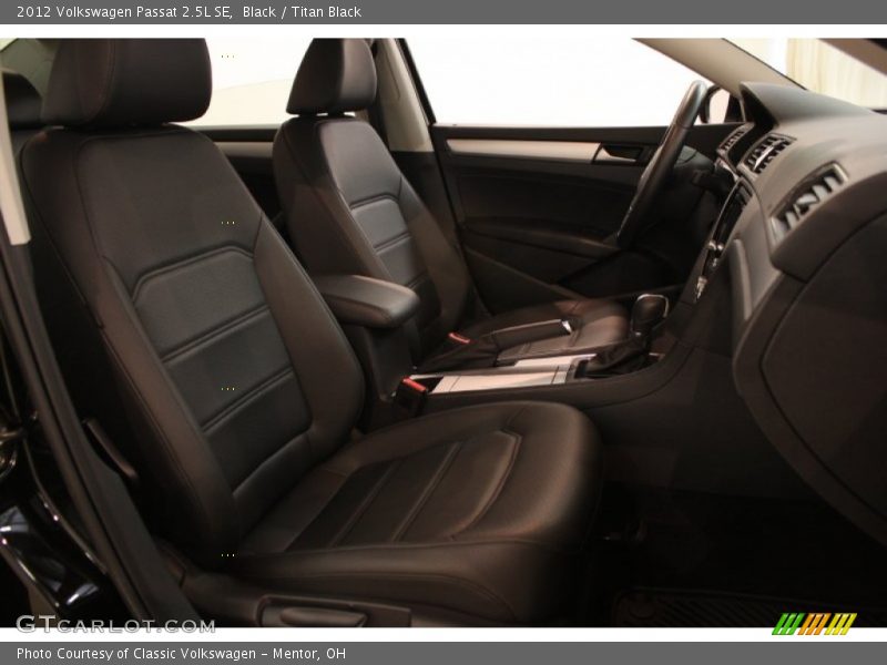 Black / Titan Black 2012 Volkswagen Passat 2.5L SE