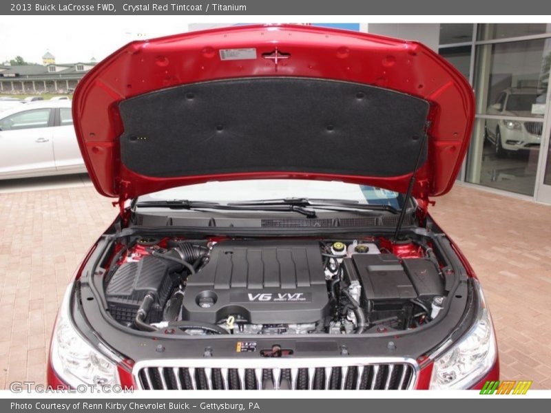 Crystal Red Tintcoat / Titanium 2013 Buick LaCrosse FWD