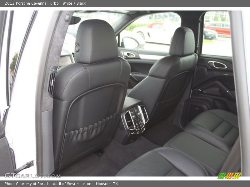 White / Black 2013 Porsche Cayenne Turbo