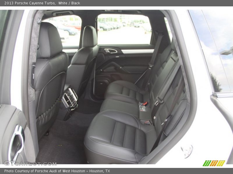 Rear Seat of 2013 Cayenne Turbo