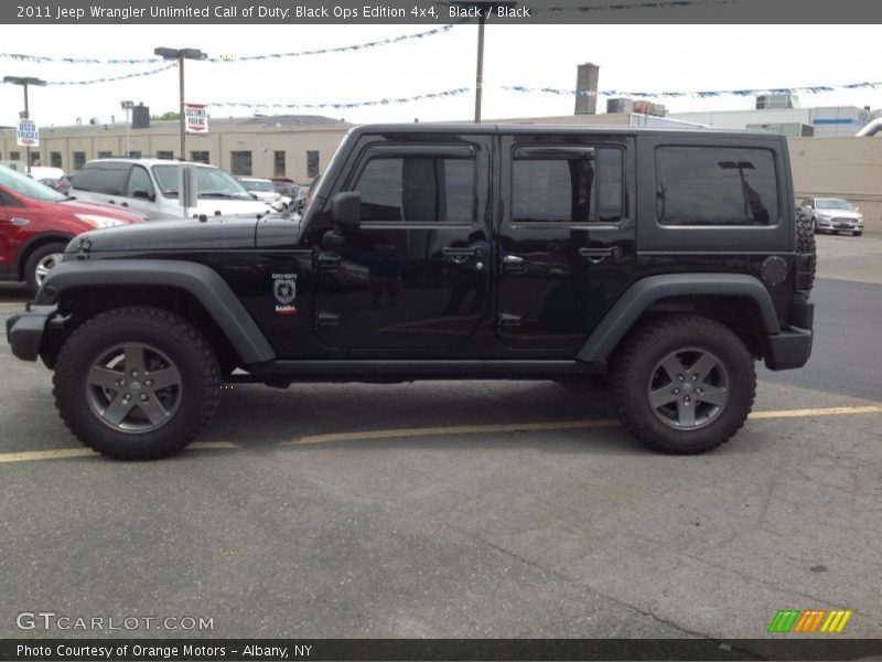 Black / Black 2011 Jeep Wrangler Unlimited Call of Duty: Black Ops Edition 4x4