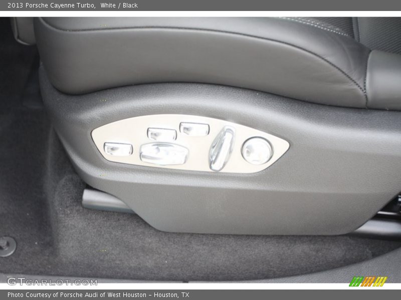 White / Black 2013 Porsche Cayenne Turbo
