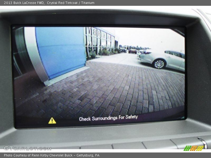 Crystal Red Tintcoat / Titanium 2013 Buick LaCrosse FWD