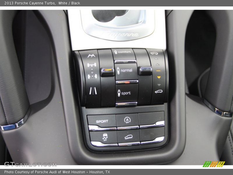Controls of 2013 Cayenne Turbo