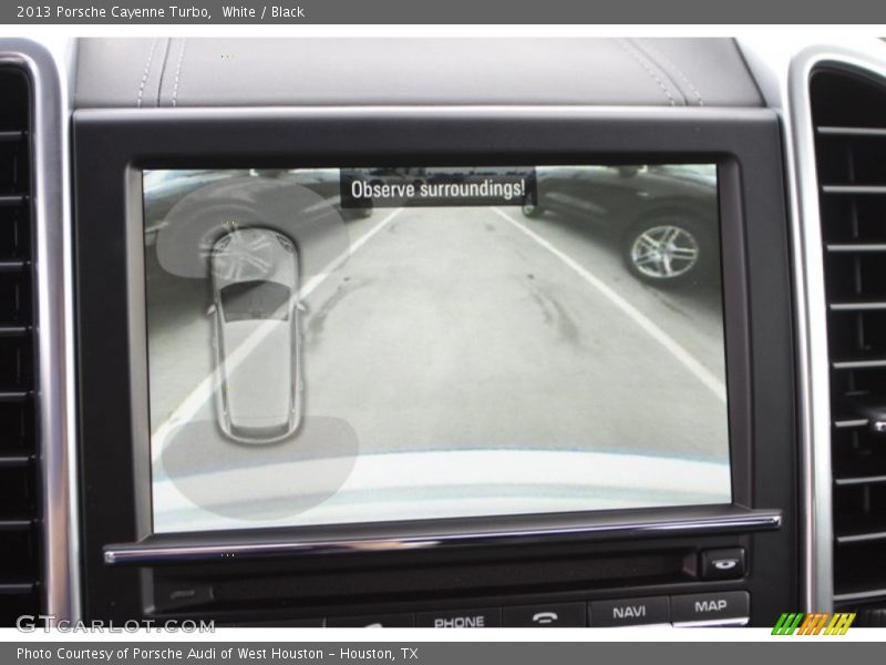 White / Black 2013 Porsche Cayenne Turbo