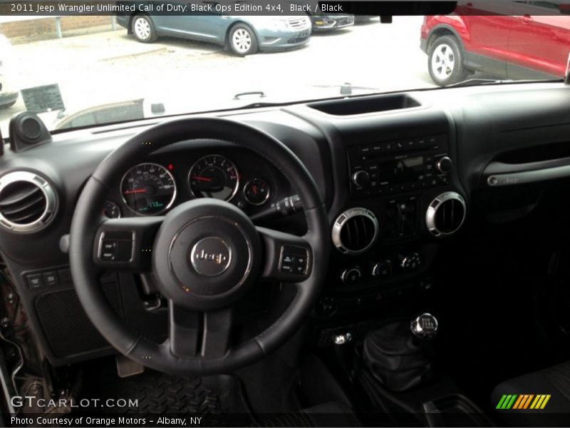 Black / Black 2011 Jeep Wrangler Unlimited Call of Duty: Black Ops Edition 4x4