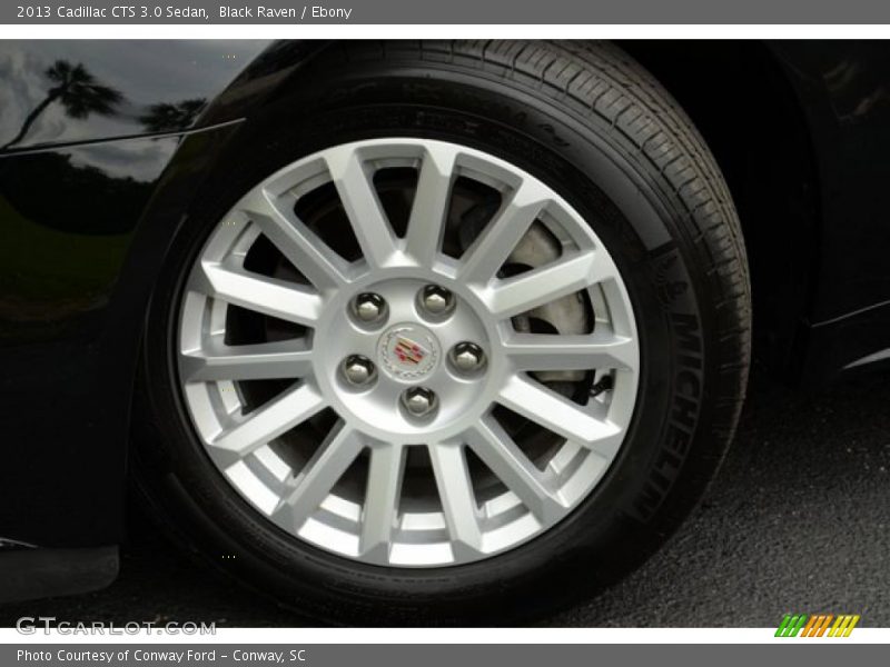 Black Raven / Ebony 2013 Cadillac CTS 3.0 Sedan