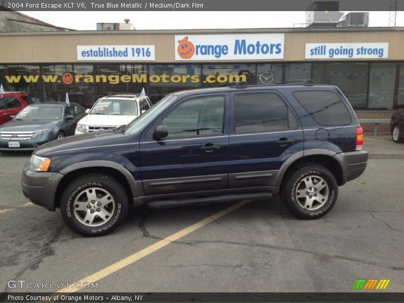 True Blue Metallic / Medium/Dark Flint 2004 Ford Escape XLT V6