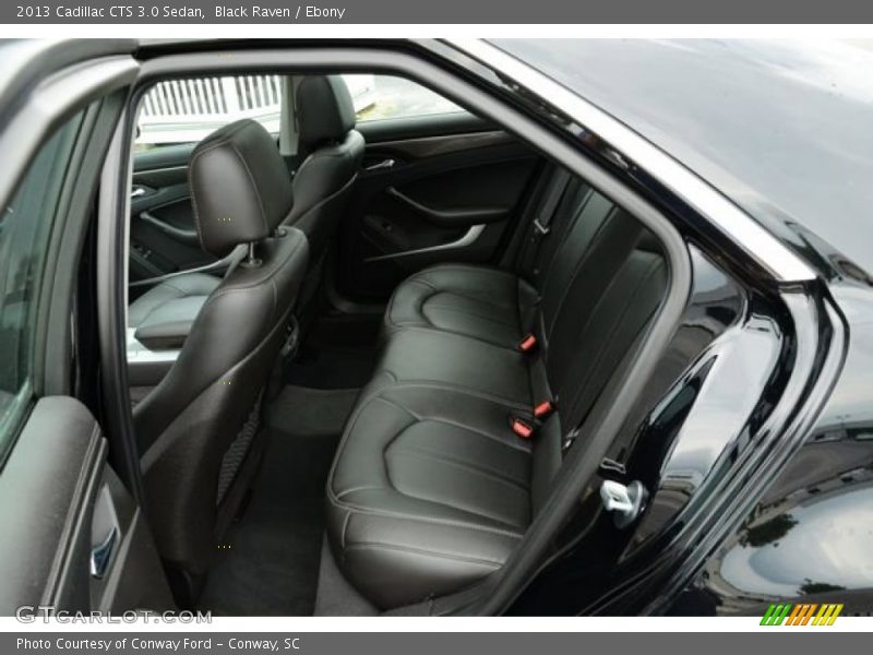 Black Raven / Ebony 2013 Cadillac CTS 3.0 Sedan