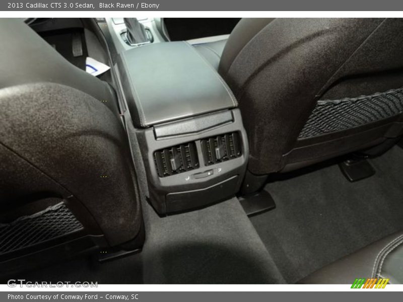 Black Raven / Ebony 2013 Cadillac CTS 3.0 Sedan