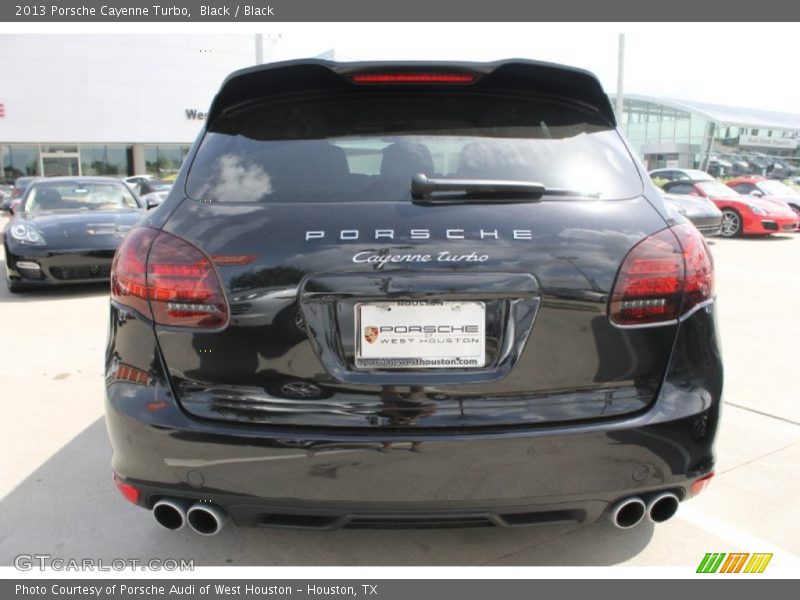 Black / Black 2013 Porsche Cayenne Turbo
