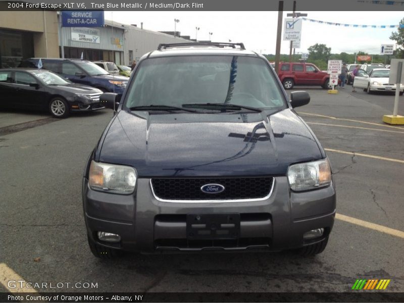 True Blue Metallic / Medium/Dark Flint 2004 Ford Escape XLT V6
