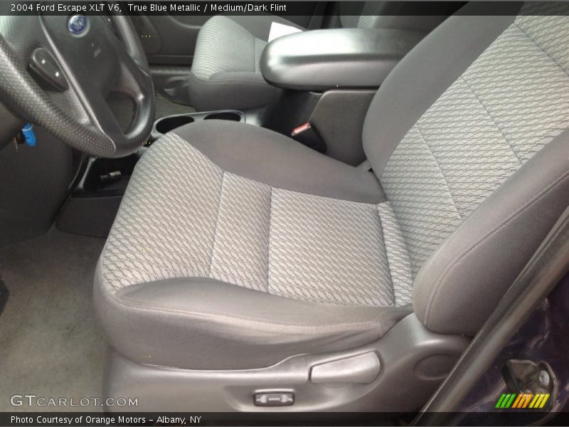 True Blue Metallic / Medium/Dark Flint 2004 Ford Escape XLT V6