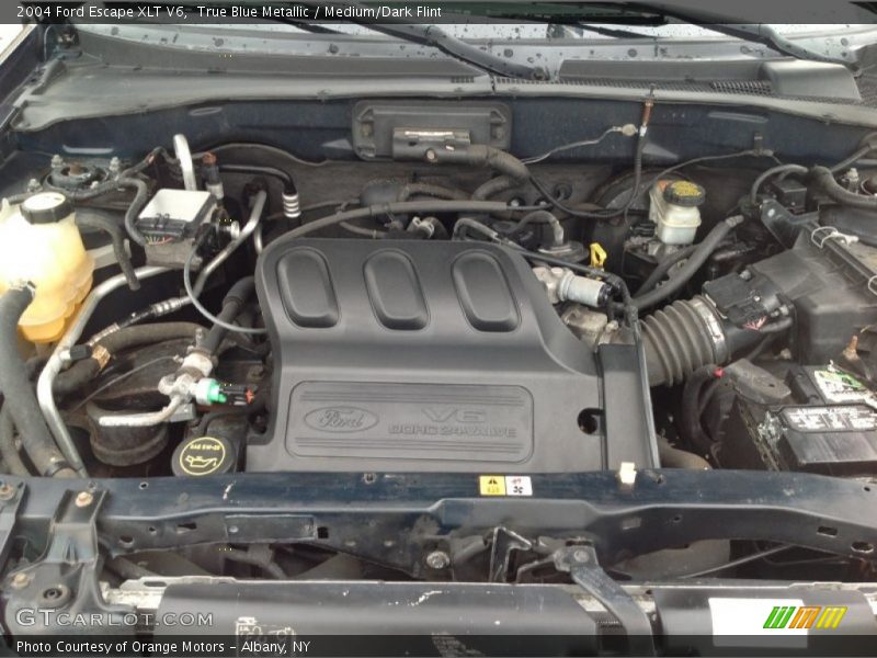 True Blue Metallic / Medium/Dark Flint 2004 Ford Escape XLT V6