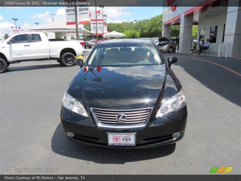 Obsidian Black / Cashmere 2008 Lexus ES 350