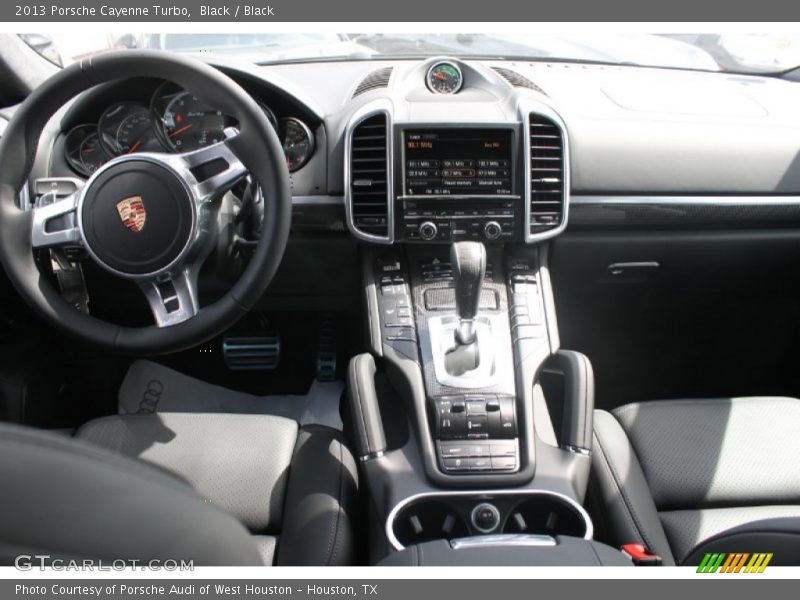 Dashboard of 2013 Cayenne Turbo