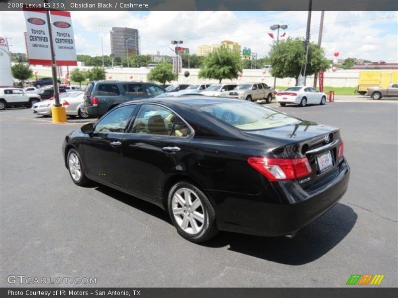Obsidian Black / Cashmere 2008 Lexus ES 350