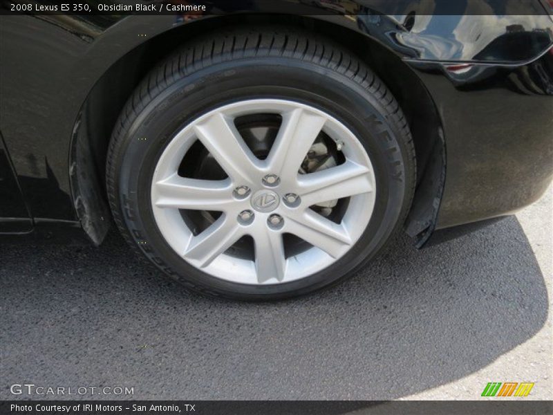 Obsidian Black / Cashmere 2008 Lexus ES 350
