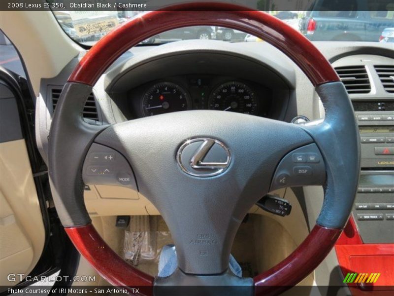 Obsidian Black / Cashmere 2008 Lexus ES 350