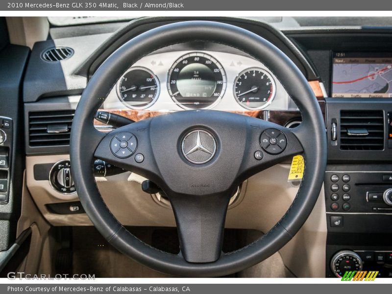 Black / Almond/Black 2010 Mercedes-Benz GLK 350 4Matic