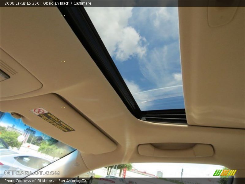 Obsidian Black / Cashmere 2008 Lexus ES 350