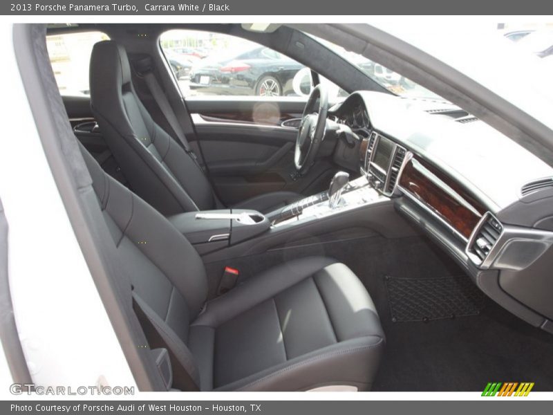  2013 Panamera Turbo Black Interior