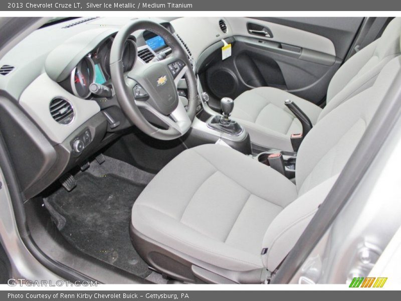 Medium Titanium Interior - 2013 Cruze LT 
