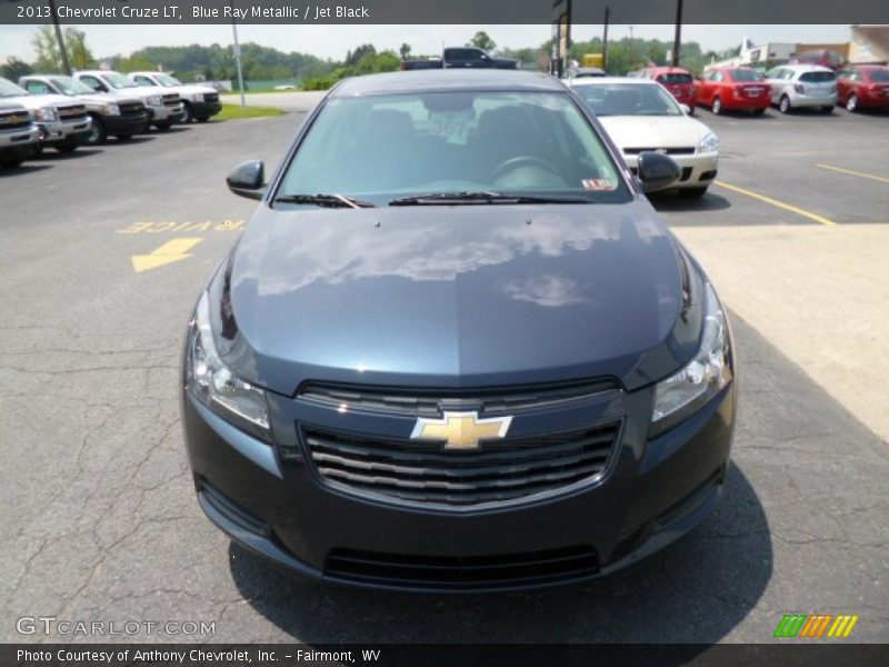 Blue Ray Metallic / Jet Black 2013 Chevrolet Cruze LT