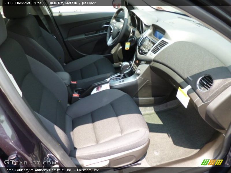 Blue Ray Metallic / Jet Black 2013 Chevrolet Cruze LT