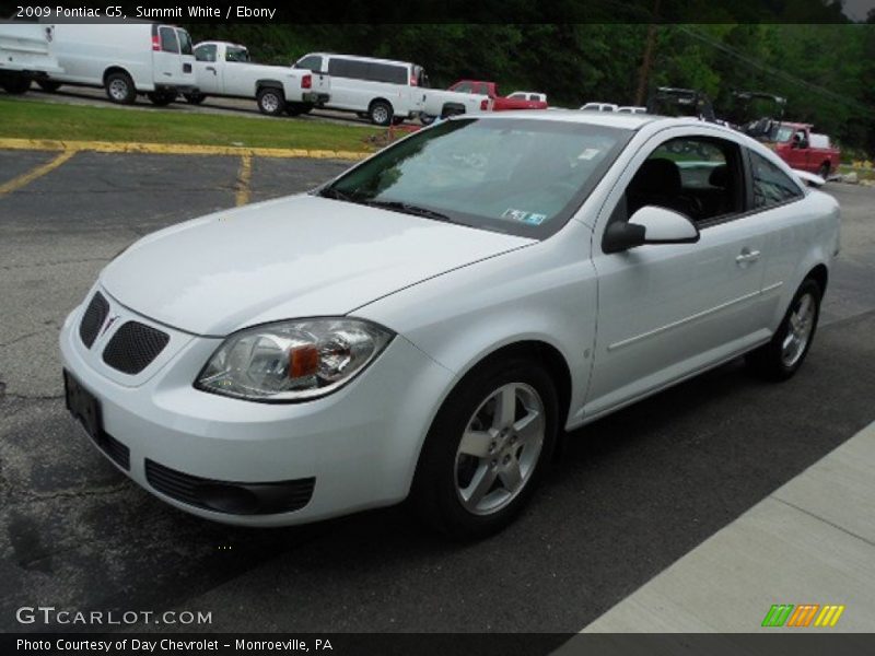 Summit White / Ebony 2009 Pontiac G5
