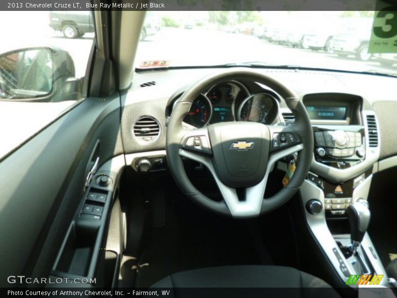 Blue Ray Metallic / Jet Black 2013 Chevrolet Cruze LT