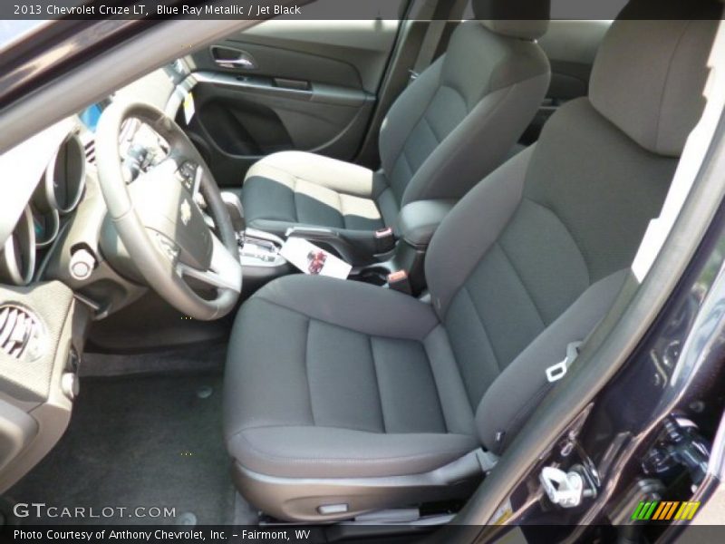 Blue Ray Metallic / Jet Black 2013 Chevrolet Cruze LT