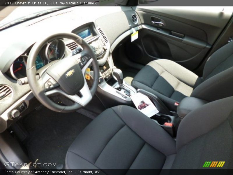 Blue Ray Metallic / Jet Black 2013 Chevrolet Cruze LT