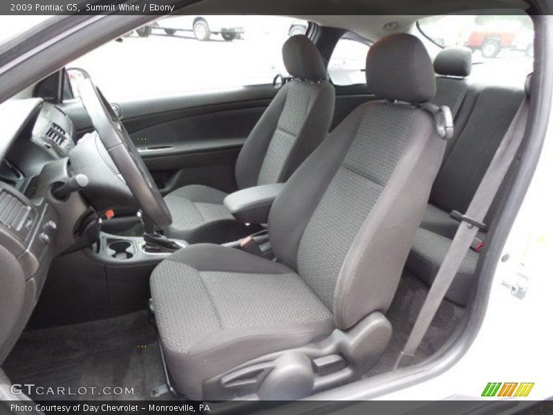 Summit White / Ebony 2009 Pontiac G5