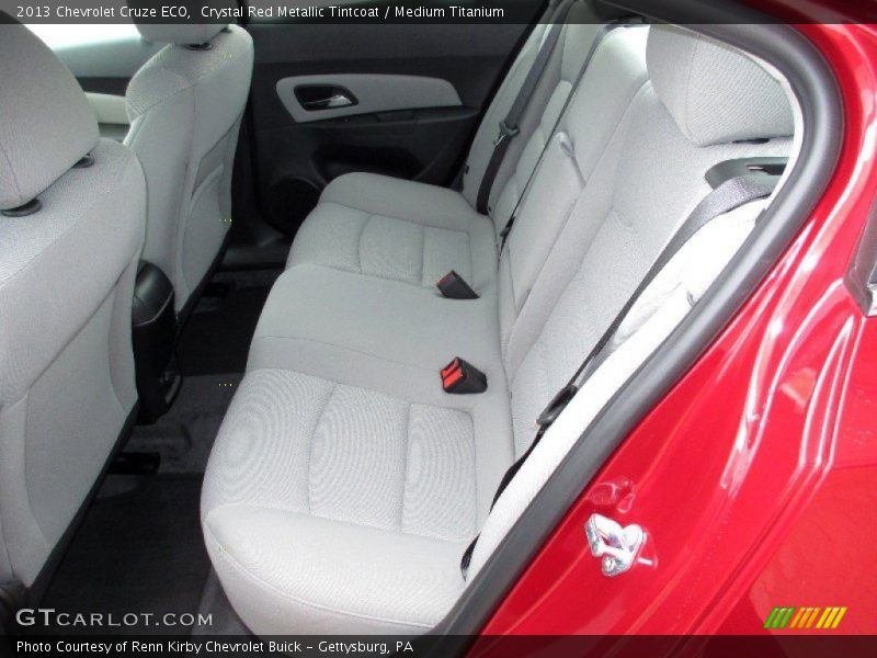 Crystal Red Metallic Tintcoat / Medium Titanium 2013 Chevrolet Cruze ECO