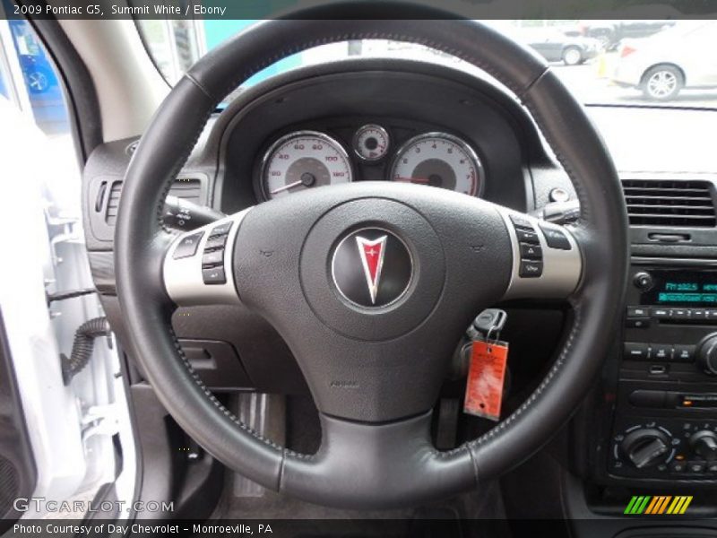 Summit White / Ebony 2009 Pontiac G5