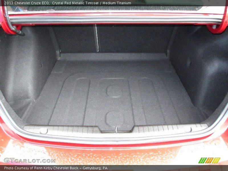 Crystal Red Metallic Tintcoat / Medium Titanium 2013 Chevrolet Cruze ECO