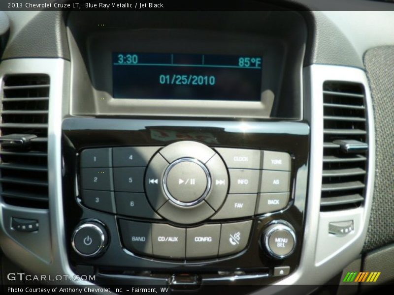 Blue Ray Metallic / Jet Black 2013 Chevrolet Cruze LT