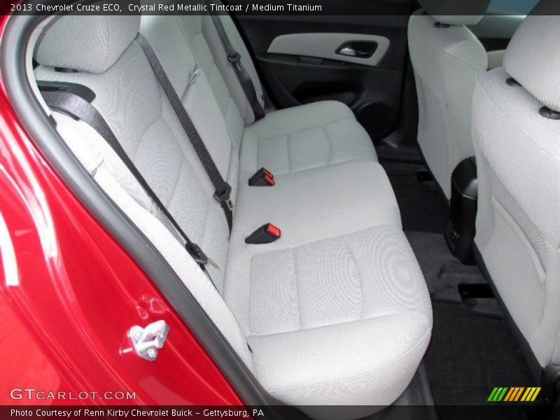 Crystal Red Metallic Tintcoat / Medium Titanium 2013 Chevrolet Cruze ECO