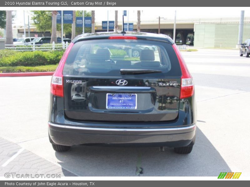 Carbon Gray Mist / Beige 2010 Hyundai Elantra Touring GLS