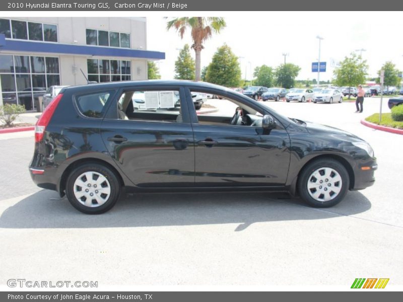 Carbon Gray Mist / Beige 2010 Hyundai Elantra Touring GLS